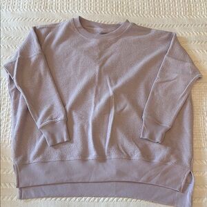 Aerie Soft Lilac Crew Neck Sweater